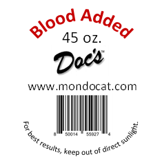 Doc's Catfish Dip Bait - Blood Added 45 oz.