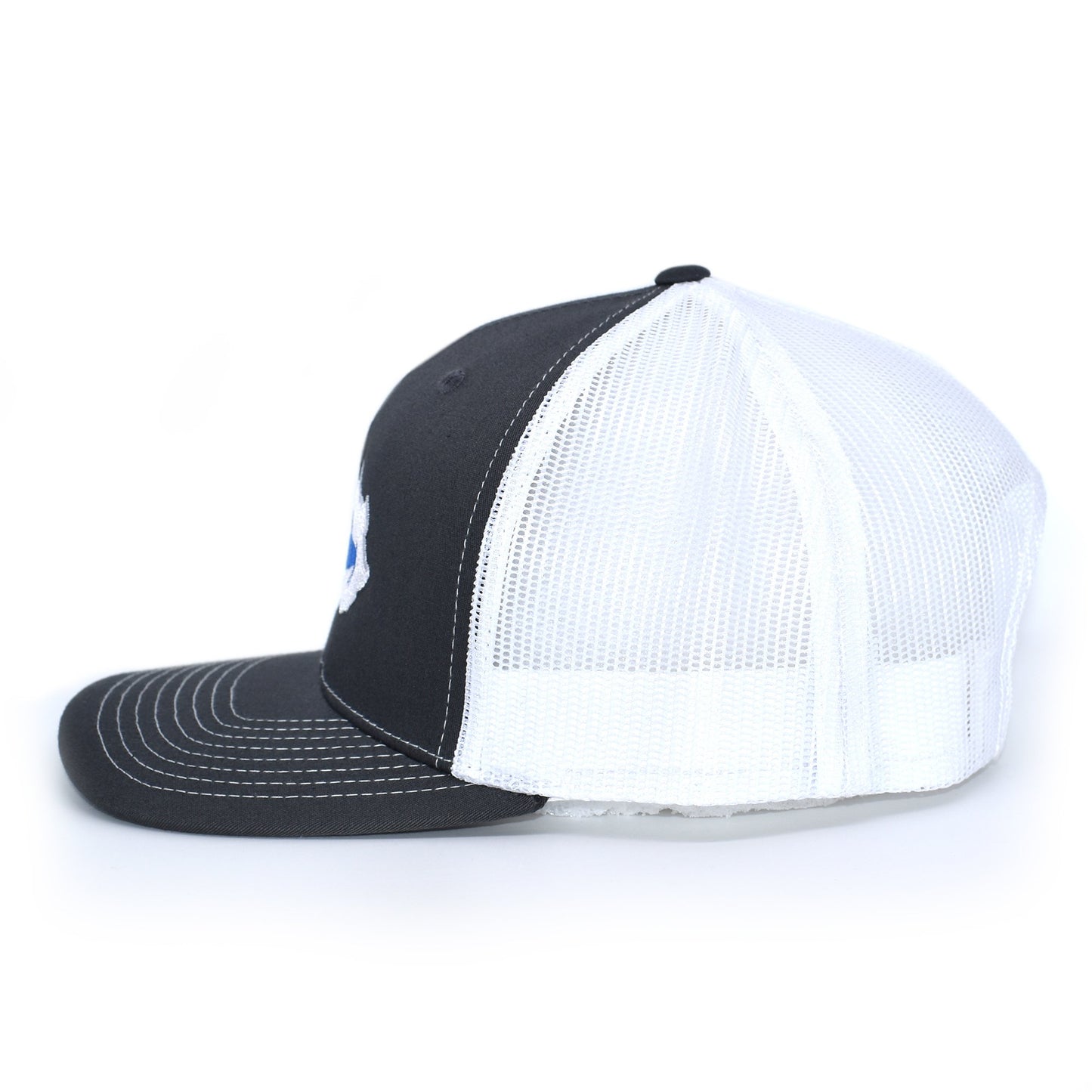 Kentucky Catfish Blue on Charcoal/White