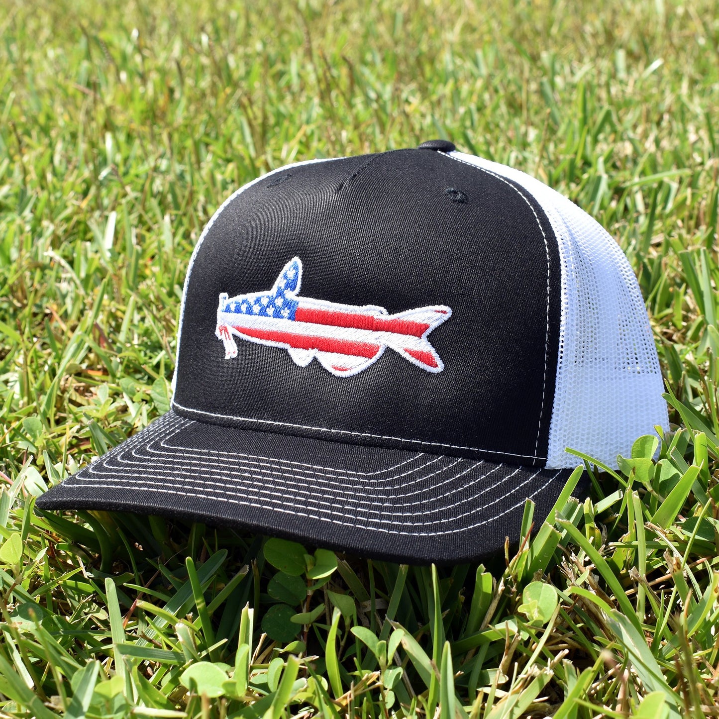 American Flag Catfish Hat - Bucks of America