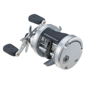 abu garcia ambassadeur rod and reel combo 7000 Baitcast 4.1:1 Gear Ratio, 20 lb Max Drag, 7' 1pc Rod, 1-4 oz Lure Rate, Medium/Heavy, RH Red : Sports & Outdoors 2 stainless steel ball bearing system Baitcast Combo Abu Garcia Ambassadeur