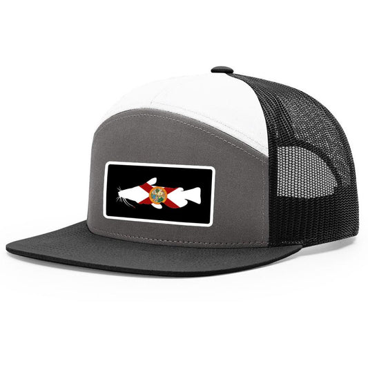 Florida Flag Catfish Patch Hat