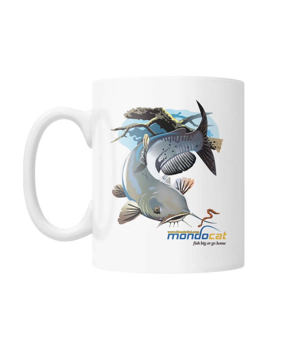 Mondocat White Java White Coffee Mug