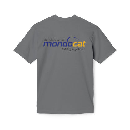 Mondocat Logo T-Shirt — 'Fish Big or Go Home' Cotton Tee