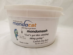 MondoMash Catfish Dip Bait 45 oz. Cheese Flavor