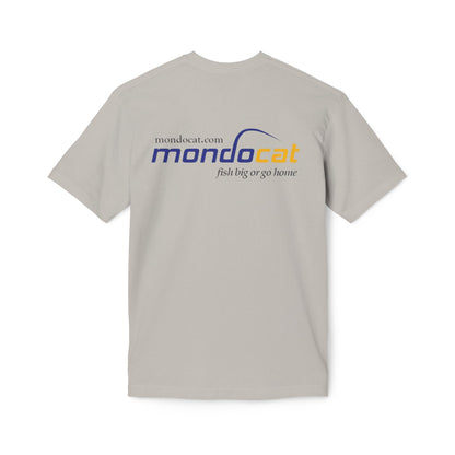 Mondocat Logo T-Shirt — 'Fish Big or Go Home' Cotton Tee
