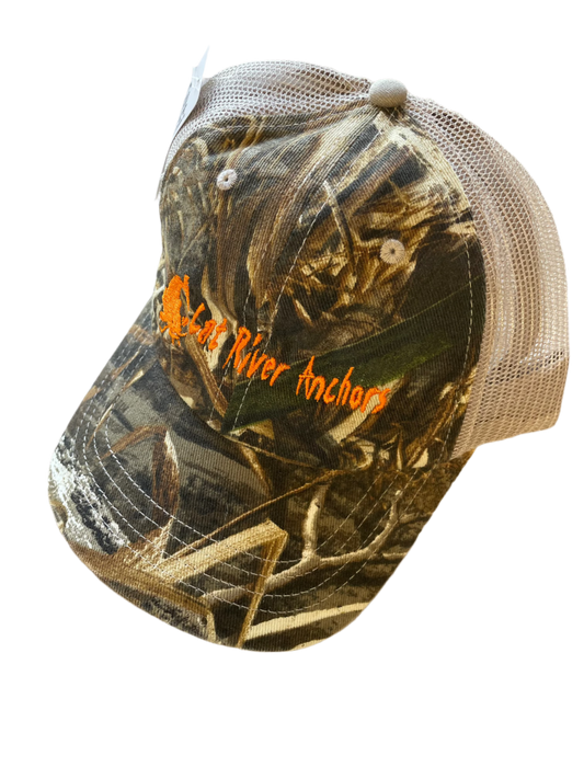 Cat River Anchors Hat (Camo)
