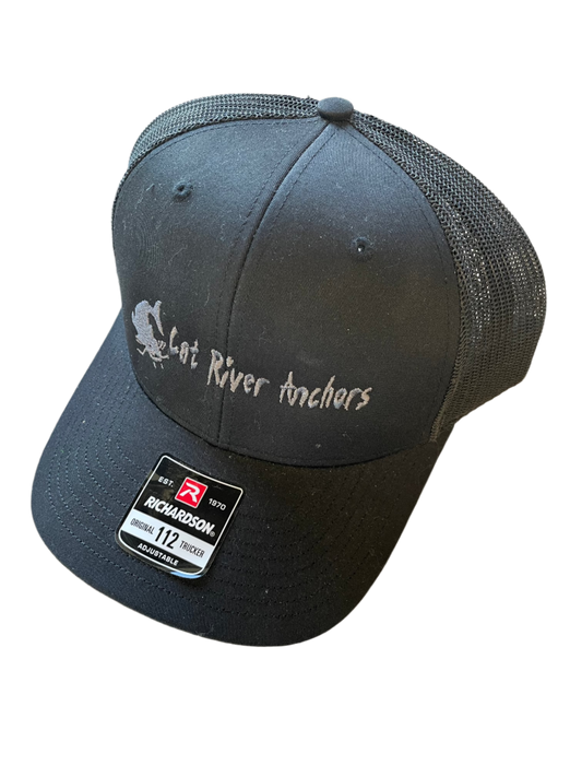 Cat River Anchors Hat Charcoal