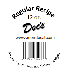Doc's Catfish Dip Bait - Regular Recipe 12oz. Cheese