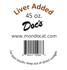 Doc's Catfish Dip Bait - Liver Added 45 oz.
