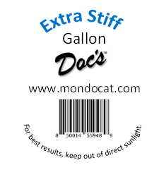 Doc's Catfish Dip Bait - Extra Stiff Gallon Tubs