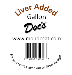 Doc's Catfish Dip Bait - Liver Added Gallon Tubs – Mondocat - Fish Big ...