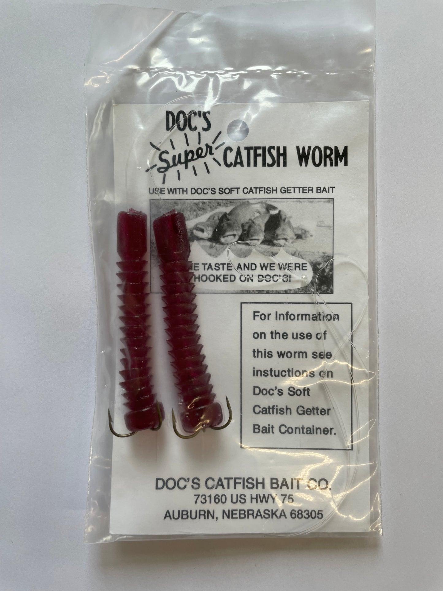 Doc's Super Catfish Worms