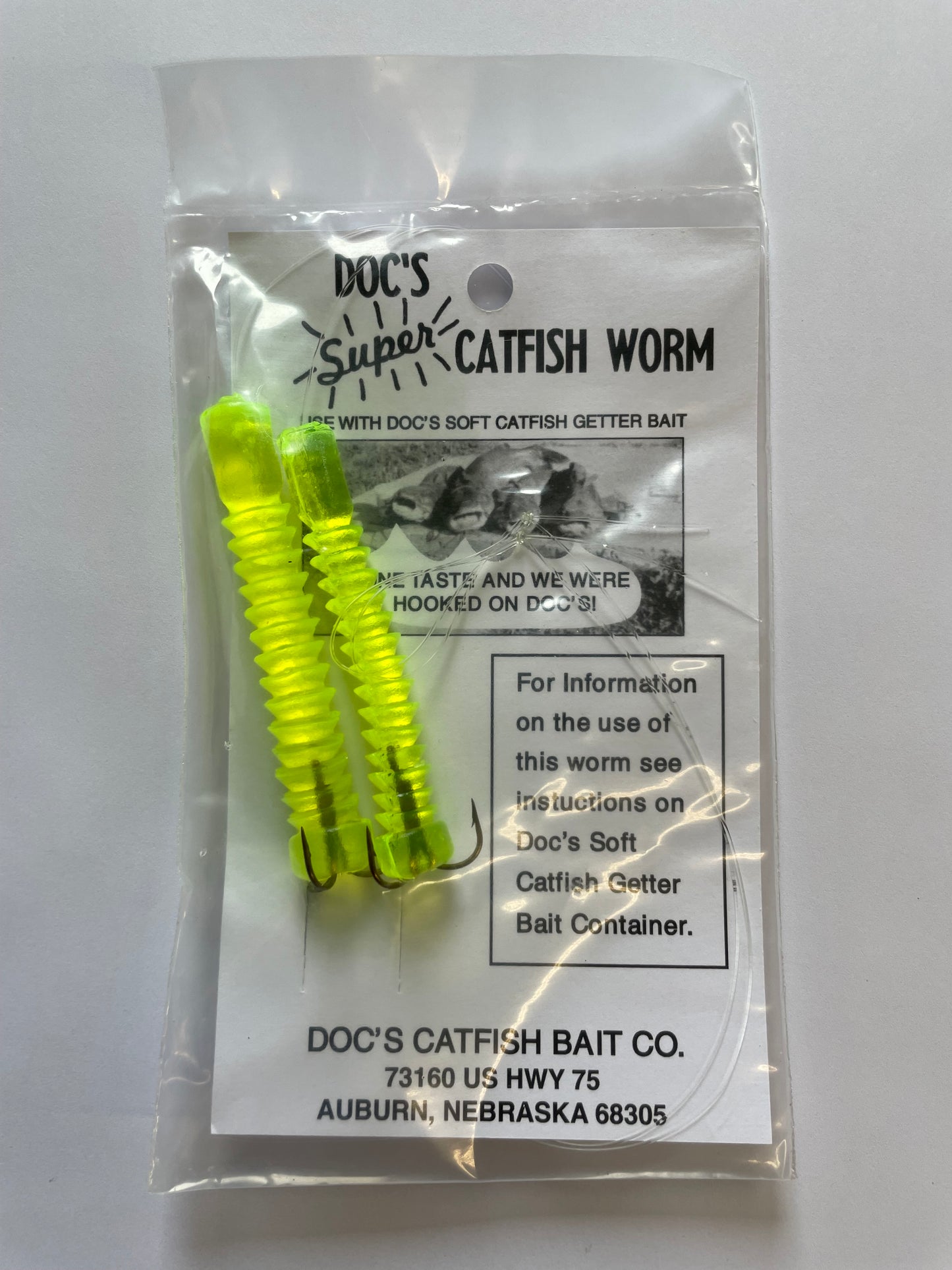 Doc's Super Catfish Worms