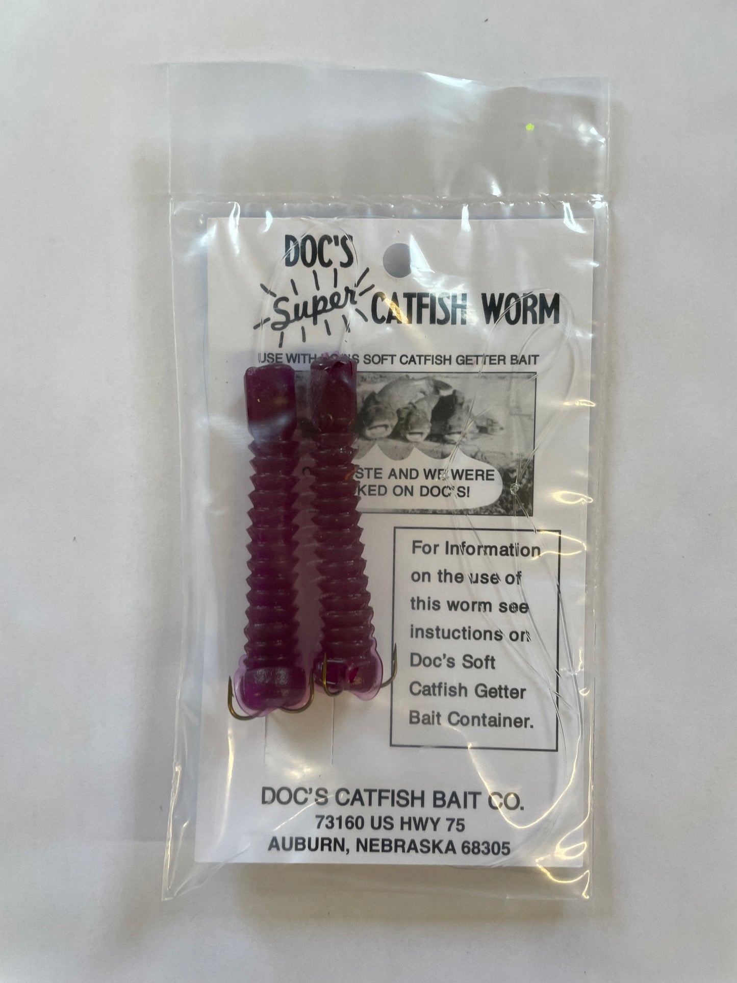 Doc's Super Catfish Worms