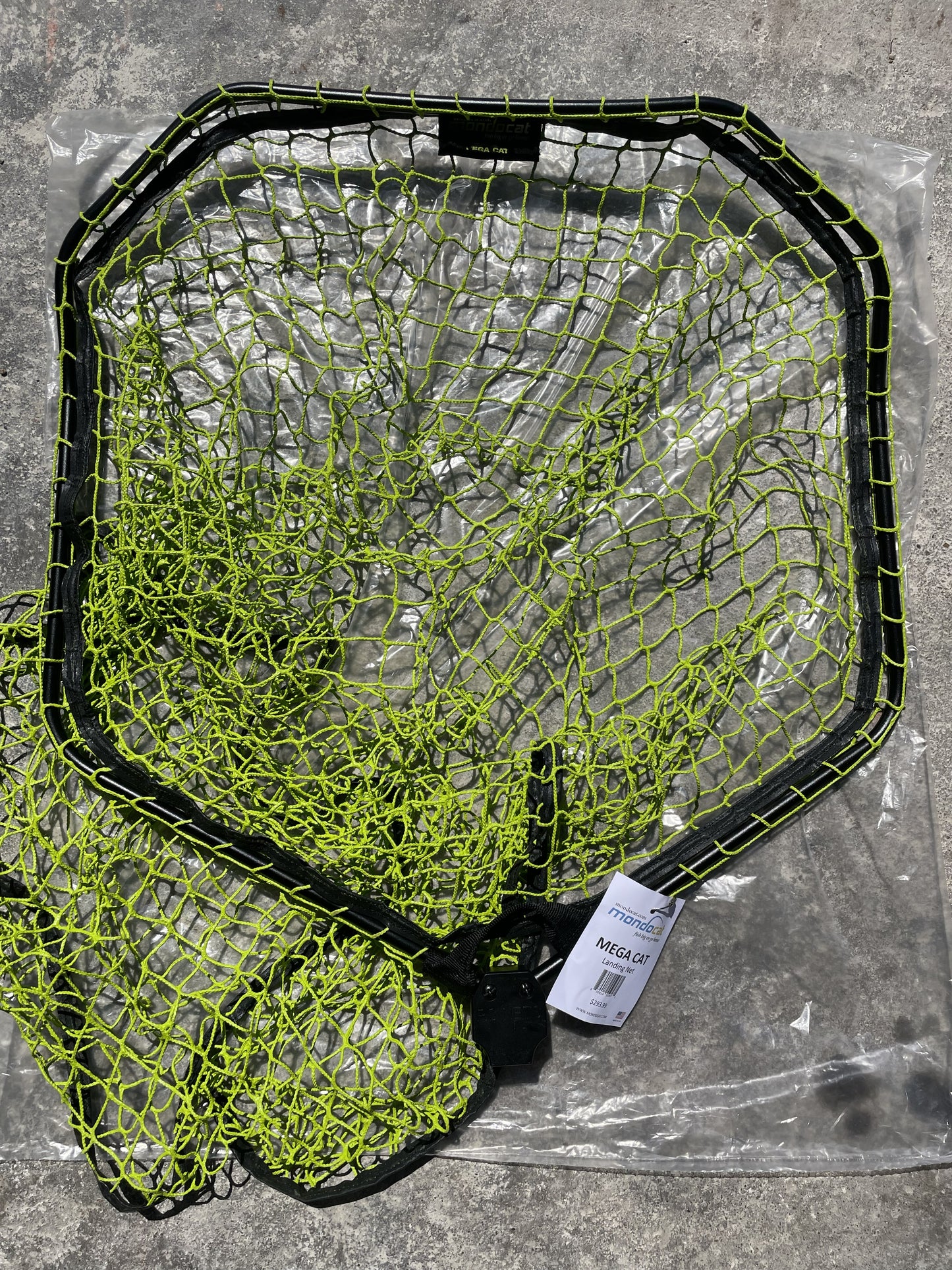 Mega Cat Landing Net - Lime Green