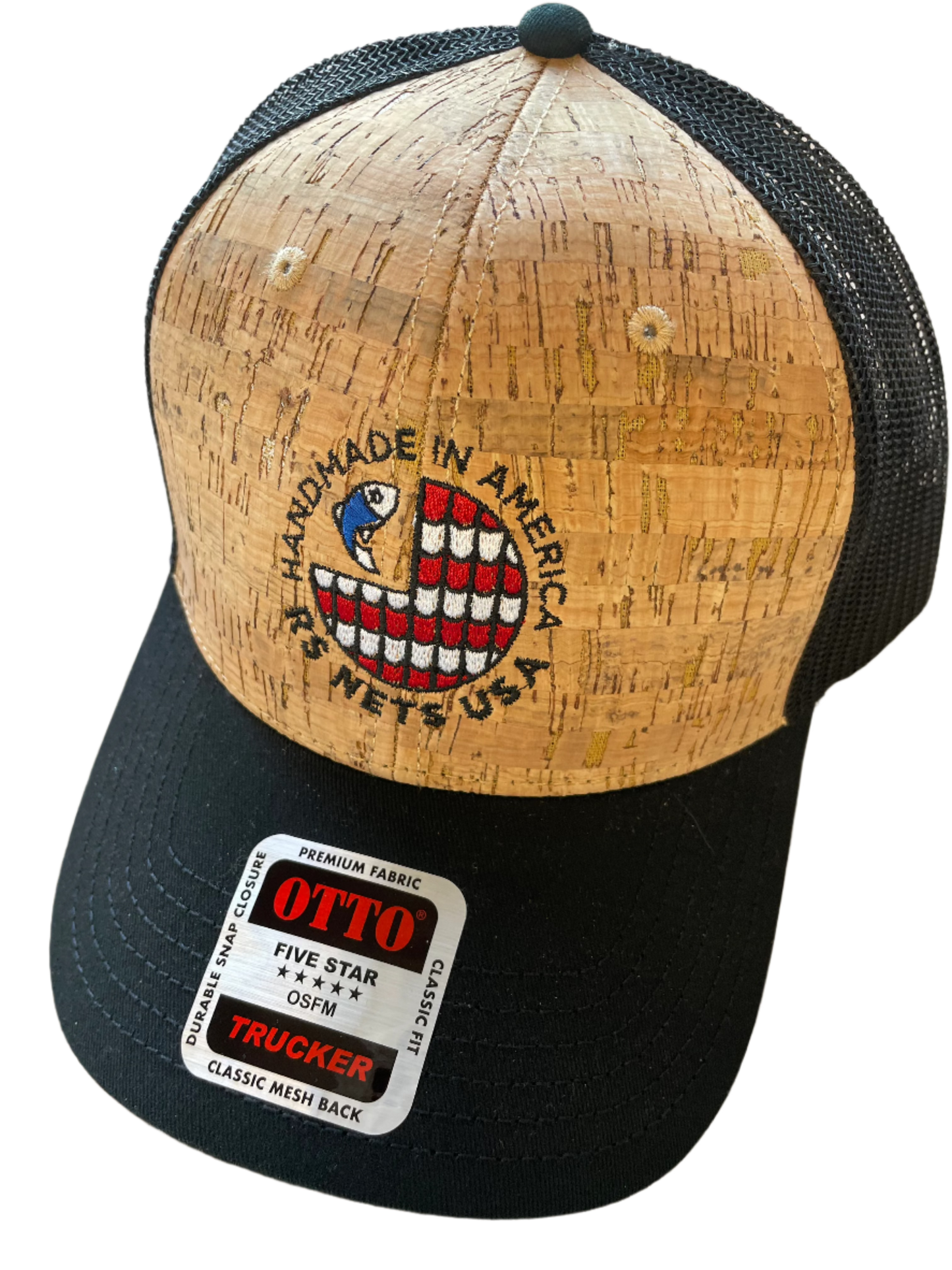RS Nets USA Hat Cork/Black