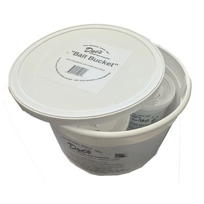 Bait Bucket - 3 in 1: Three 12ounce Docs Dip Baits in One