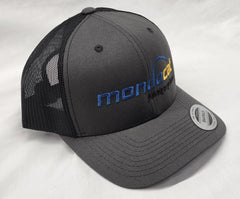 *New* MondoCat Charcoal Snap Back Hat - Mesh Back