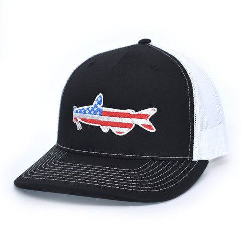 Bucks of America - American Flag Catfish Hat – Mondocat - Fish Big or Go  Home