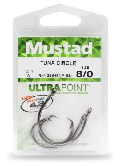 Mustad Demon® Wide Gap Circle Hook - 2X Strong  - 50% Off