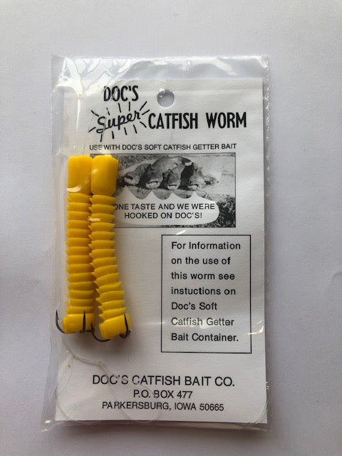 DOC's Super Catfish Worms – Mondocat - Fish Big or Go Home