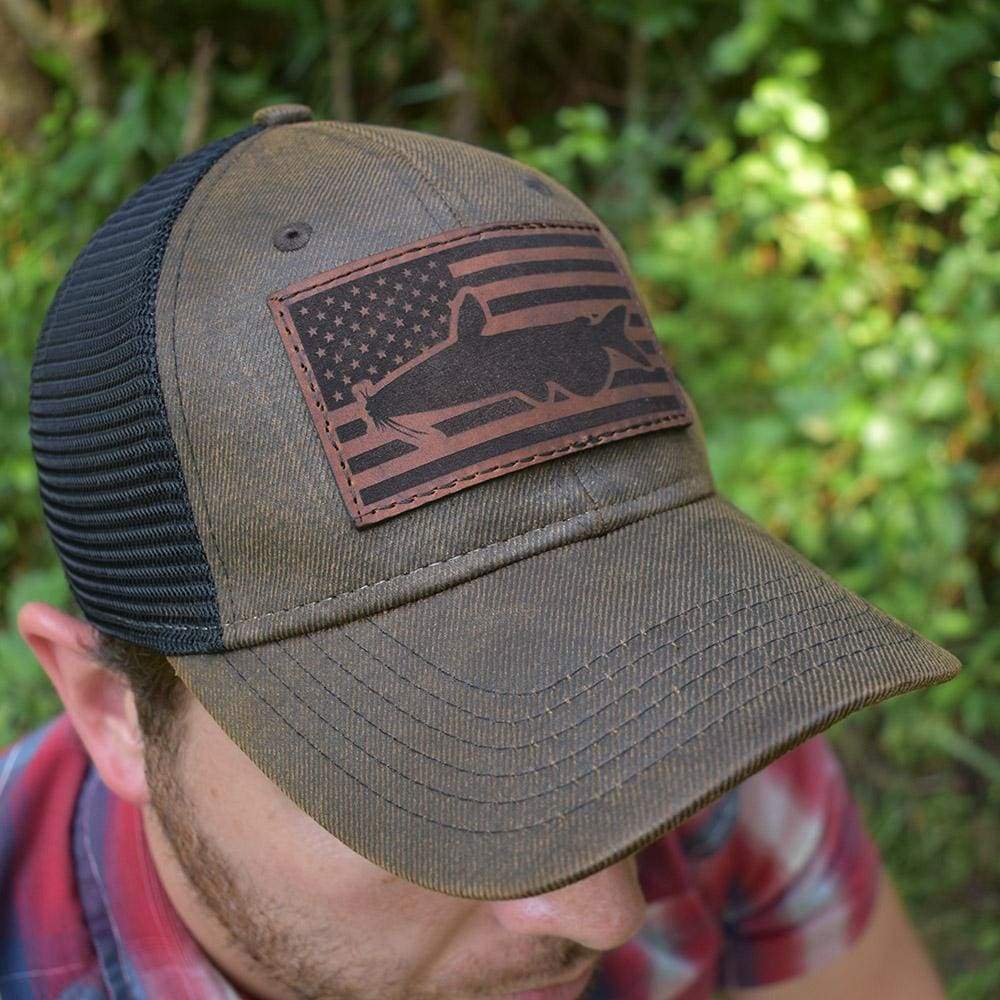 Bucks of America - Catfish Flag Hat - Brown / Black – Mondocat